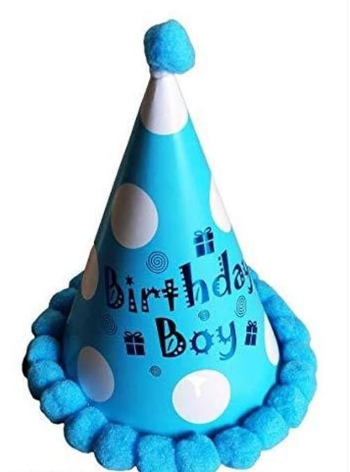 Caps for Birthday Or Birthday Boy Cap/SKY BLUE